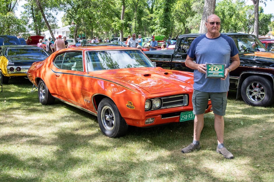 Eliminators Car Club Sponsors Choice winner.